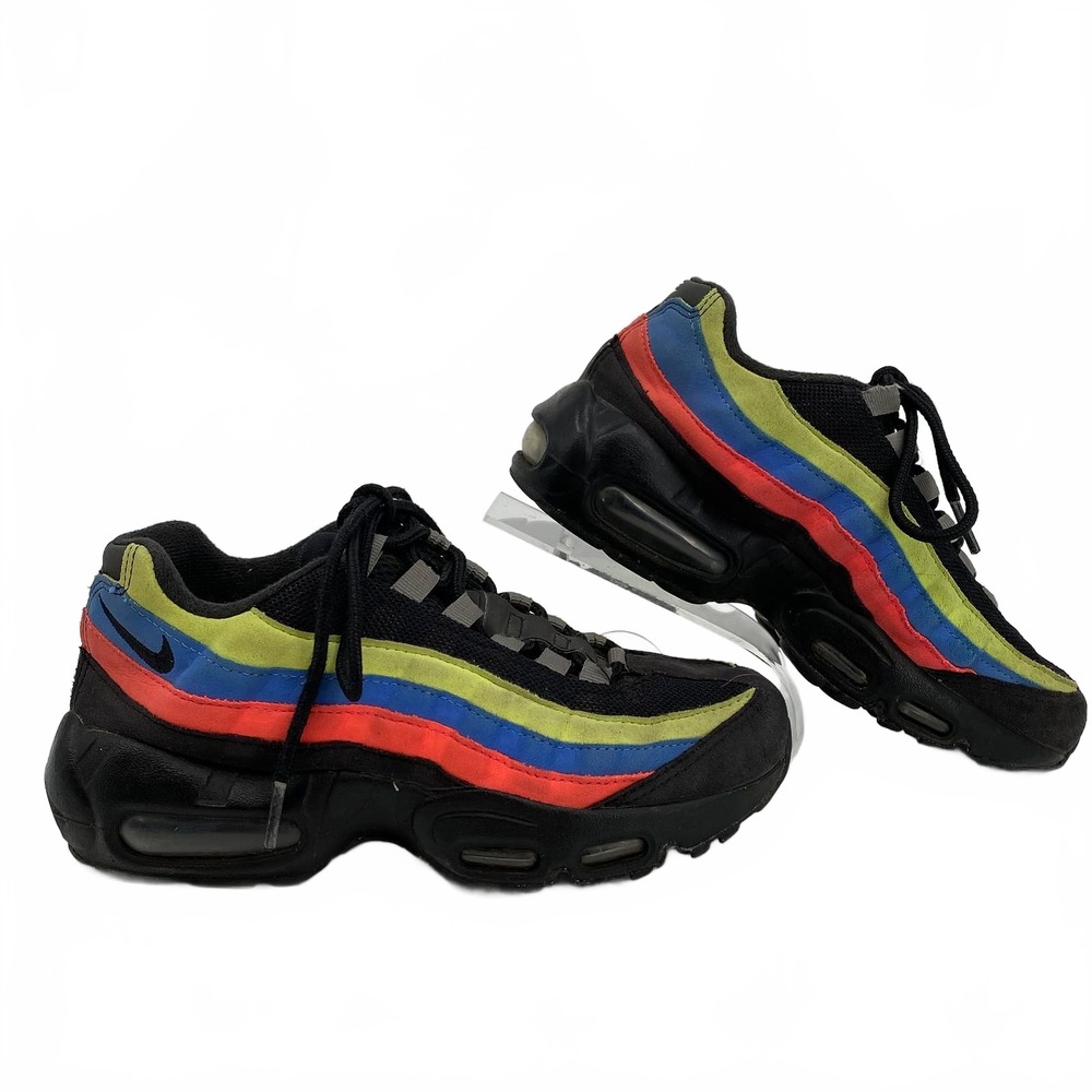 Nike Black Green Air Max 95 Sneakers | Girls’ Size 5 Regular
